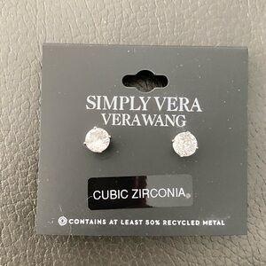 Simply Vera Vera Wang Simulated Crystal Stud Earrings